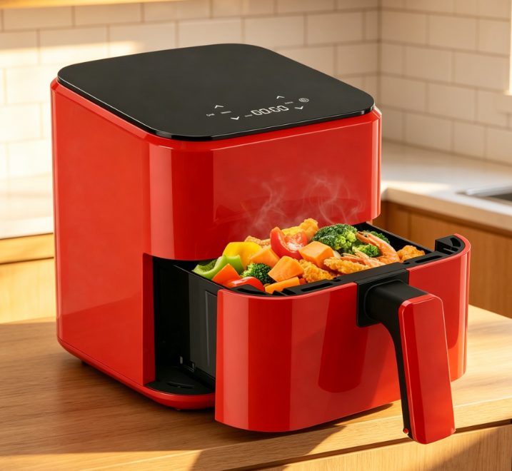 8-In-1 Digital Mini Air Fryer, Healthy And Quick Cooking