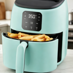 Mini Compact Air Fryer, Automatic Power-Off And Easy To Clean